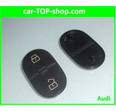 Schlüssel Gummi 2-Tasten Tastenfeld für Audi Schlüssel Gummi 2-Tasten Tastenfeld für Audi