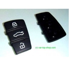  3-Tasten keyPad Tastenfeld Typ N Gummi für Audi Schlüssel 