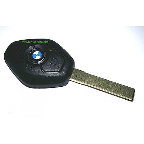 BMW Schlüssel Gehäuse 3-Tasten Rohnling HU92 Raute