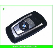 3-button key housing for BMW F series smart key silver