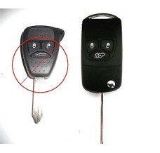 Schlüssel Umbau-Set auf Klappschlüssel gerade Chrysler Jeep Dodge