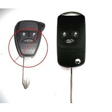 Chrysler Jeep Dodge key conversation kit to flip key (straight)