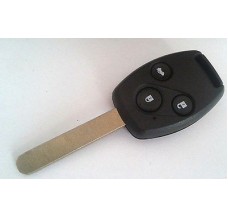 3-button key housing/key blank for Honda with transpnoder place