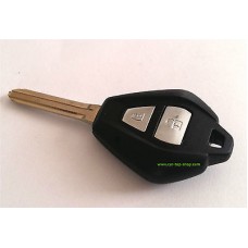 2-buttons key housing and key blank for Isuzu
