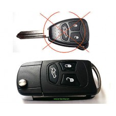 Conversation kit to flip key Jeep Dodge Chrysler keys (type R)