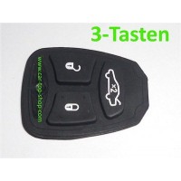  3-Tasten Gummi Chrysler Jeep Dodge Tastenfeld R