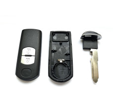 Keyless Go Smartkey case for Mazda 2 3 6 CX-3 CX-5 7 MX-5 remote key
