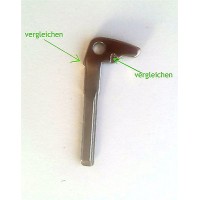 Emercency key blade key blank for Mercedes Benz, B10B (old)