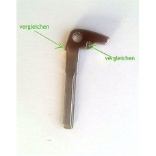 Emercency key blade key blank for Mercedes Benz, B10B (old)