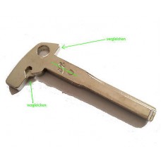 Key blade B10D emercency key blank for Mercedes Benz V