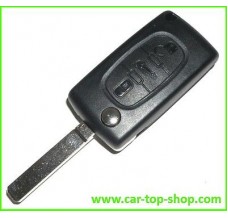 3-Tasten Klappschlüssel Gehäuse für Peugeot 3-Tasten Klappschlüssel Gehäuse für Peugeot