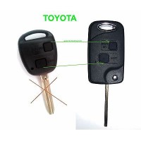 Conversation kit to flip key 2-buttons for Toyota