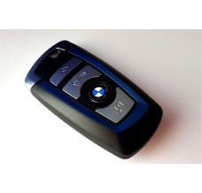 4-Tasten Schlüssel-Gehäuse für BMW F-Serie Smartkey BLAU