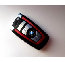 4-Tasten Schlüssel-Gehäuse für BMW F-Serie Smartkey ROT