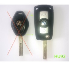 SCHLÜSSEL UMBAU SET für BMW E46 E39 E60 E61 E63 E83 E85 (Raute)