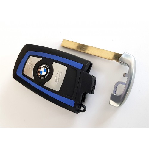 Smartkey Schlüssel Gehäuse BMW - 3 Tasten - Schwarz - After Market Produkt