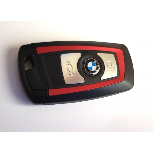 BMW F Smartkey 3-Tasten Schlüssel-Gehäuse silber