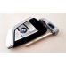 Smartkey Schlüssel-Gehäuse 3 Tasten für BMW X5 F15 X6 F16 F48 G30 G11 Chrom M