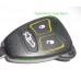 3-buttons key housing+key blank Jeep Chrysler Dodge type R