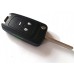 3-button flip key housing for Opel Typ J