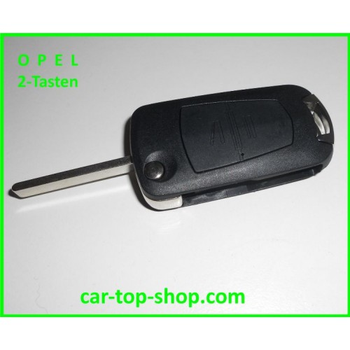 AIC 57543 Schlüsselgehäuse + Schlüsselrohling 2-Tasten OPEL Astra