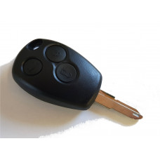 3-buttons key housing with key blank NE73 for Renault Dacia