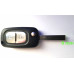 Flip key  Renault Dacia Nissan Mercedes case chrom HU83