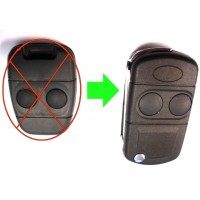 2-T UMBAUSATZ auf KLAPP-SCHLÜSSEL LAND-ROVER Typ 1 FREELANDER DISCOVERY DEFENDER MG 2-T UMBAUSATZ auf KLAPP-SCHLÜSSEL LAND-ROVER Typ 1 FREELANDER DISCOVERY DEFENDER MG