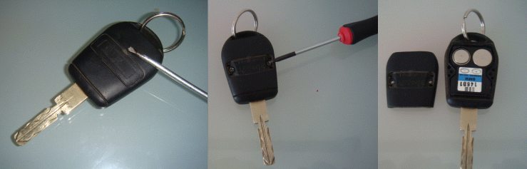 BMW Schlüssel reparieren  BMW Schlüssel Akku aufladen 